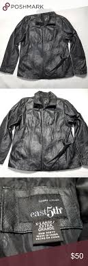 East 5th Genuine Black Leather Jacket Women S Size East 5th Genuine Black Leather Jacket C Leather Jackets Women Womens Black Leather Jacket Leather Jacket
