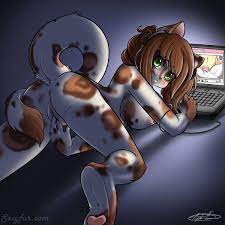 breasts computer feline female furry masturbation pornography  pussy watching porn 