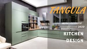 Rather than to choose just one color for the kitchen cabinets, the trend in 2020 is to choose one or several elements, like the kitchen island, kitchen wall cabinets, or base cabinets in daring colors, like dark red, bright yellow, green, or navy blue. Kitchen Cabinet Design Tangula Model Plcc20032b Oppein 2020 New Arrival Youtube