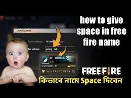 Or if you don't like your current name and want to change the name into a stylish name. How To Give Space In Free Fire Name How To Change Name With Space In Free Fire Ff Name Change Youtube