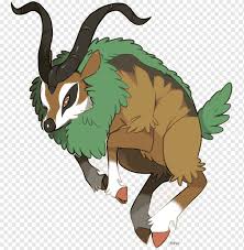 It's nervous and quick to act aggressively. Pokemon X And Y Gogoat Drawing Lucario Others Mammal Carnivoran Dog Like Mammal Png Pngwing