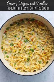 Break egg into another bowl. Creamy Veggies And Noodles Vegetarian Recipes Healthy Recipes Food