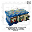 Blue Pottery triple Drawers