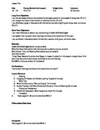 Out is sometimes used as a shortened form of outside. Inside Out And Back Again Module 1 Unit 1 Lesson 12 Tpt