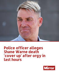 He claims he was told to remove a bottle from Shane's hotel room.