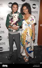 Jamar Rogers Sasha Allen And Brit Wendy Diamond S 10th Annual Paws For Style At M2 Ultra Lounge New York City Usa 27 07 09 Stock Photo Alamy