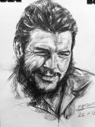 14 june 1928, rosario, argentina. Che Guevara Portrait Drawing Photorealistic Portraits Portrait Sketches