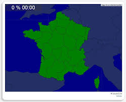 Photos de carte de france départements villes et régions. Carte Interactive De France France Les Regions Francaises Seterra Cartes Interactives