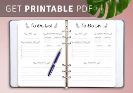 download printable daily to do list pdf