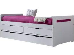 lit gigogne 90x190 cm brian coloris blanc pas cher c 39 est sur conforama fr large choix prix discount et d lit enfant lit enfant conforama lit gigogne