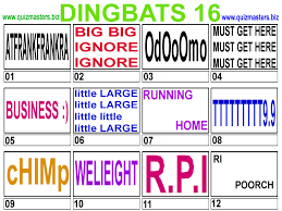 No more worrying about having to open each link and level. Dingbats