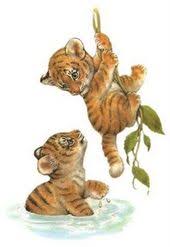 Epingle Par Isabelle C Sur Clipart Animaux Dessin Animaux Mignons Animation Animaux Dessin Tigre