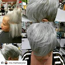 Beautiful If There S No Chemicals Involved To Straighten The Hair Gorgeous Gray Hair Short Grey Hair Grey Hair Color