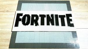 See more of fortnite logos on facebook. Lego Pixel Art Fortnite Logo Youtube