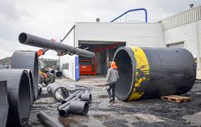 Linear low density polyethylene (lldpe). Kunststoff Rohre Aus Hdpe Pp Pe Und Pvc Zerkleinern Und Recyceln