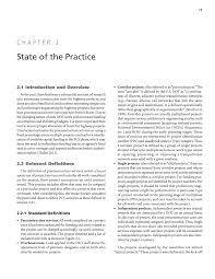 Chapter 2 State Of The Practice Estimating Highway Preconstruction Services Costs Volume 2 Research Report The National Academies Press