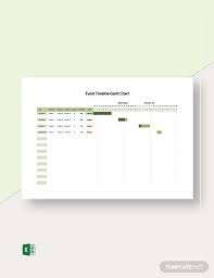 Event Timeline Gantt Chart Template Excel Template Net Gantt Chart Templates Gantt Chart Chart
