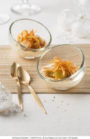Nos quartiers ont des talents. Verrine De Ravioles Grillees Creme De Foie Gras Et Rape De Pommes De Terre A Vos Assiettes Recettes De Cuisine Illustrees