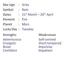 The april 20th birthday personality seems to like the tranquility of peaceful and undisclosed settings. Signs Of The Zodiac Ppt Video Online Download