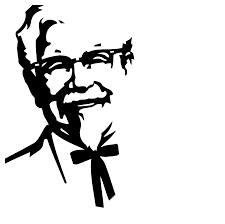 Colonel Sanders Stencil Template Silhouette Art Silhouette Stencil Stencils