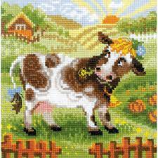 Check spelling or type a new query. The Farm Little Cow Counted Cross Stitch Kit 8 X8 10 Count Nabory Dlya Vyshivki Krestikom Vyshivka Schetnym Krestom Nabor Dlya Vyshivaniya Krestikom