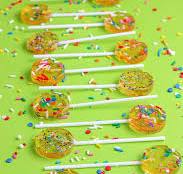 Paper Lollipop Sticks: White