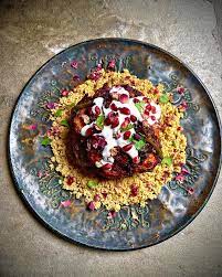 Check spelling or type a new query. Harissa Roasted Cauliflower With Moroccan Medley Couscous Pomegranate And Rose Petals Ainsley Harriott