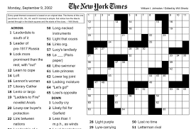 If you are looking for a quick, free, easy online crossword, you've come to the right place! Wordplay The New York Times
