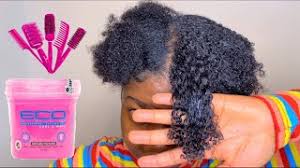 How To Curl 4c Hair With Eco Styler Gel