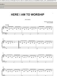 Playing easy piano pieces in the initial phase of piano learning would be beneficial for anyone and it helps him to maintain his interest as well as to help get you out of this confusion of choice of song, we have prepared a list of piano songs for beginners. Free Worship Piano Sheet Music Best Music Sheet