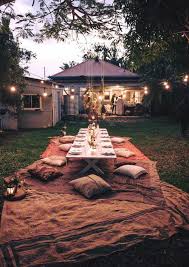 Garden Dinner With Images Backyard Outdoor Dinner Outdoor