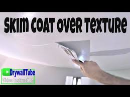 How To Mix Skim Coat Mud Skim Coat Tools Skim Coat Over Popcorn Ceiling Youtube Ceiling Texture Popcorn Ceiling Painting Popcorn Ceiling