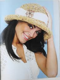 Leisure Arts Crochet Hip Hats Mary Estok Nolfi 7 Designs Crochet Book