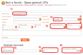 Come Inserire In Modo Automatico Le Spese Generali 15 Nelle Righe Della Fattura