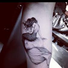 Black And White Mermaid Lovely Mermaid Tattoos Tattoos Mermaid Tattoos Mermaid Tattoo Designs