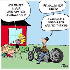 Just A Little Motorcycle Humor Motorcycle Humor Funny Cartoon Pictures Sidecar