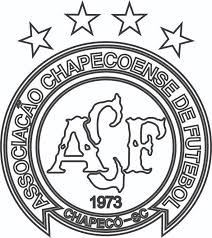 O escudo da chapecoense não sofreu muitas mudanças, a não ser pela quantidade de estrelas, que significava o número de títulos estaduais conquistados. Simbolo Do Chapecoense Para Colorir Colorir Org