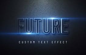 Download Futuristic 3d Text Effect Mockup 3d Text Effect Text Effects 3d Text