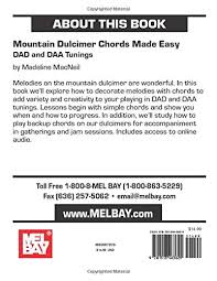 Amazon Com Mountain Dulcimer Chords Made Easy Dad And Daa