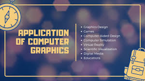 Computer graphics and visualization serve exactly that purpose. Application Of Computer Graphics Graphic Design