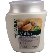 Applying 5% gel of garlic to the areas of hair loss. Buy Our Vatika Naturals Garlic Hair Cream Best Quality Lower Price