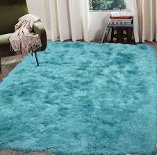 Design and texture meet sophistication to create this blue/brown area rug. Light Turquoise 8x10 Solid Shad Rug Living Room Carpet Rugs On Carpet Blue Carpet Bedroom