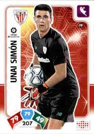 This is his non rare silver card. Venta Online Cromo Unai Simon Athletic Club Adrenalyn Liga Santander 2019 20