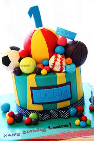 Crazy For Balls Boy Birthday Cake Ball Theme Birthday Bouncy Ball Birthday