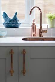 Black kitchen sink with copper tap grill. The Best Source For Gold Copper And Black Taps In The Uk Swoon Worthy