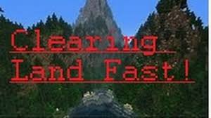 **please read this***this can not be done by using the in game command prompt! How To Clear Land In Minecraft Extraordinarily Fast Youtube