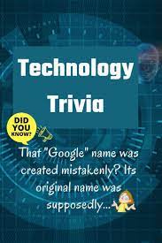 You're geek enough if you know your way around them. Tech Trivia Did You Know About These Tech Trivia Trivia Did You Know Trivia Videos