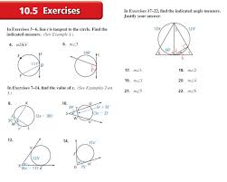 Solved unit 9 conic sections name homework 1 circles b. Chapter 10 Circles Mr Urbanc S Classroom