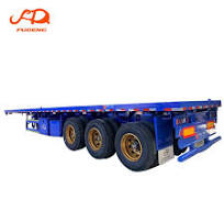 Customizable Flatbed Trailer 3 Axle Flatbed Semi Trailers for Sale