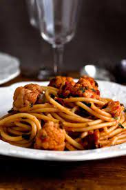 Pasta With Cauliflower Spicy Tomato Sauce And Capers Recipe Recipe Pasta Dishes Capers Recipe Recipes